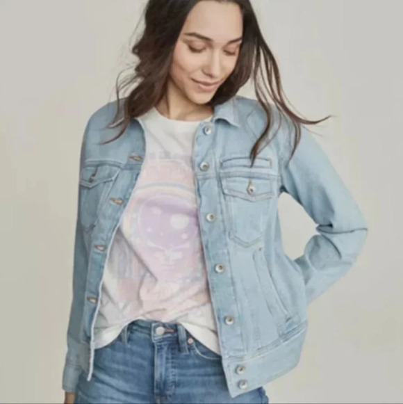 COPY - Elizabeth and James denim jacket - Picture 2 of 4